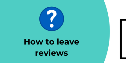How To Leave Reviews Image
